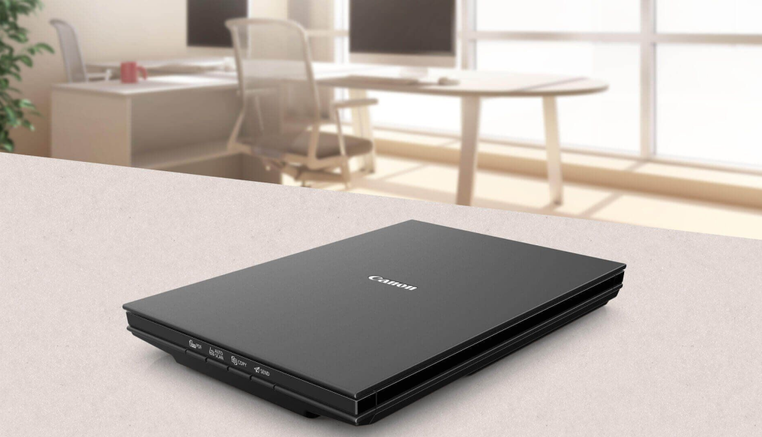 Canon CanoScan LiDE 300 Slim A4 Flatbed Scanner - 2400x2400 dpi High Resolution - 10-Second High-Speed Scanning - 4 EZ Buttons & USB Bus-Powered