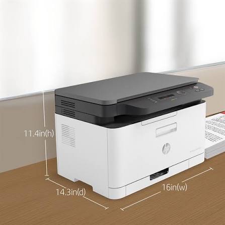 HP Color Laser MFP 178nw Wireless 3-in-1 Printer - Print, Copy, Scan, Wi-Fi & Ethernet