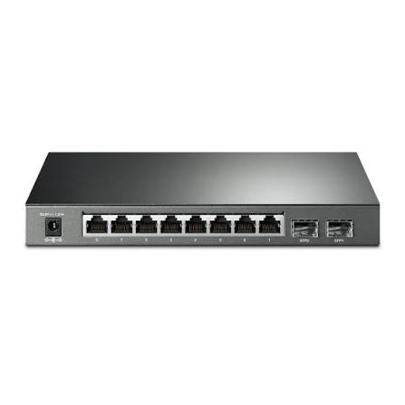 TP-Link TL-SG2210P JetStream 10-Port Gigabit Smart Switch - 8-Port PoE+ with 2x SFP Slots (61W Metal Case)