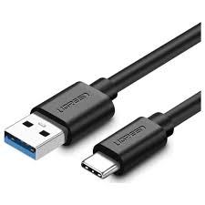 UGREEN 20884 USB 3.0 to Type-C Fast Charging Cable (2m) - 3A Fast Charge & 5Gbps Data Sync